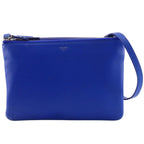 Celine Trio Small Lambskin Blue Shoulder