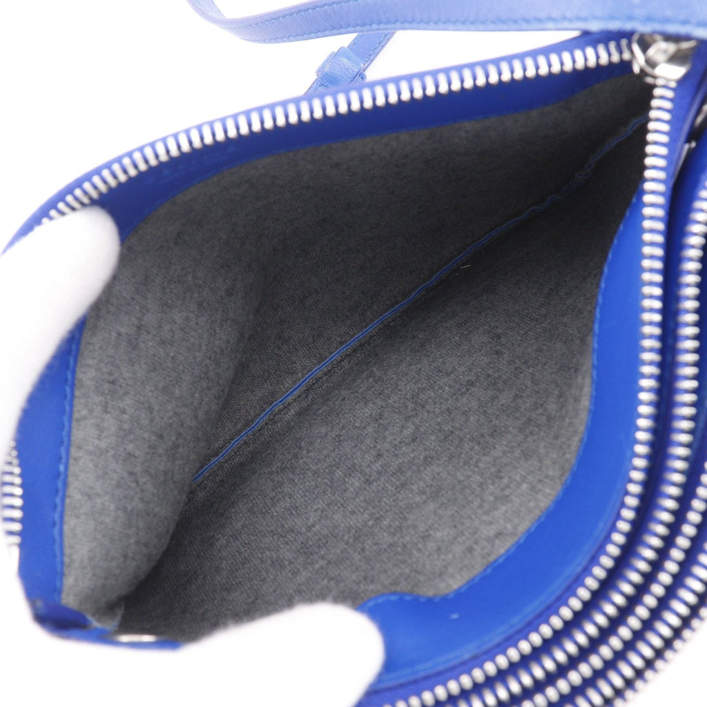 Celine Trio Small Lambskin Blue Shoulder — view 6