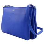 Celine Trio Small Lambskin Blue Shoulder — view 2