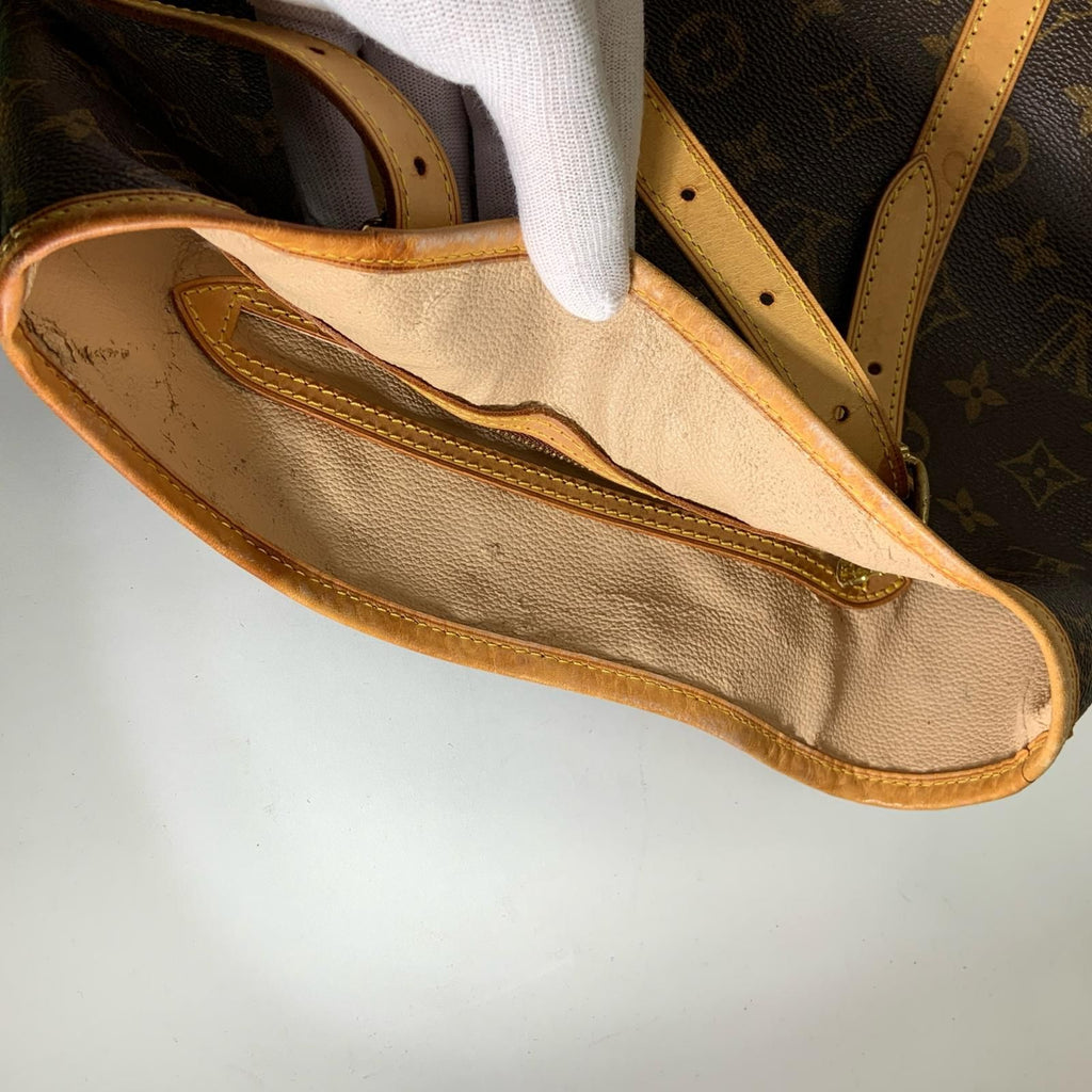 Louis Vuitton Monogram Bucket GM Shoulder Bag Brown — view 9