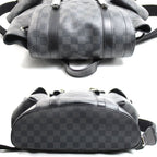 Louis Vuitton Christopher PM Backpack Damier Graphite Black — view 3