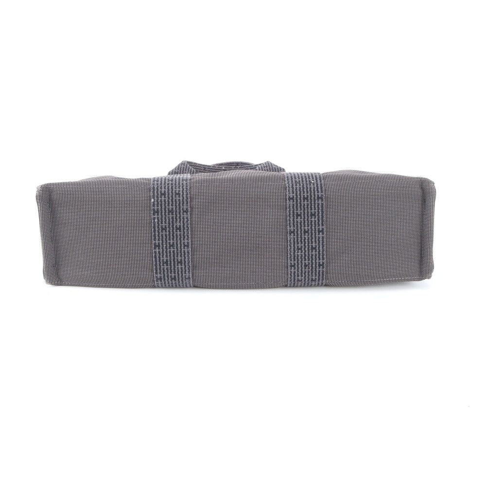 Hermes Her Line MM Tote Shoulder Business Document Gray — view 6