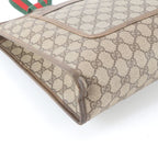 Gucci GG Supreme Sherry Line Leather Tote Shoulder Business Document — view 5