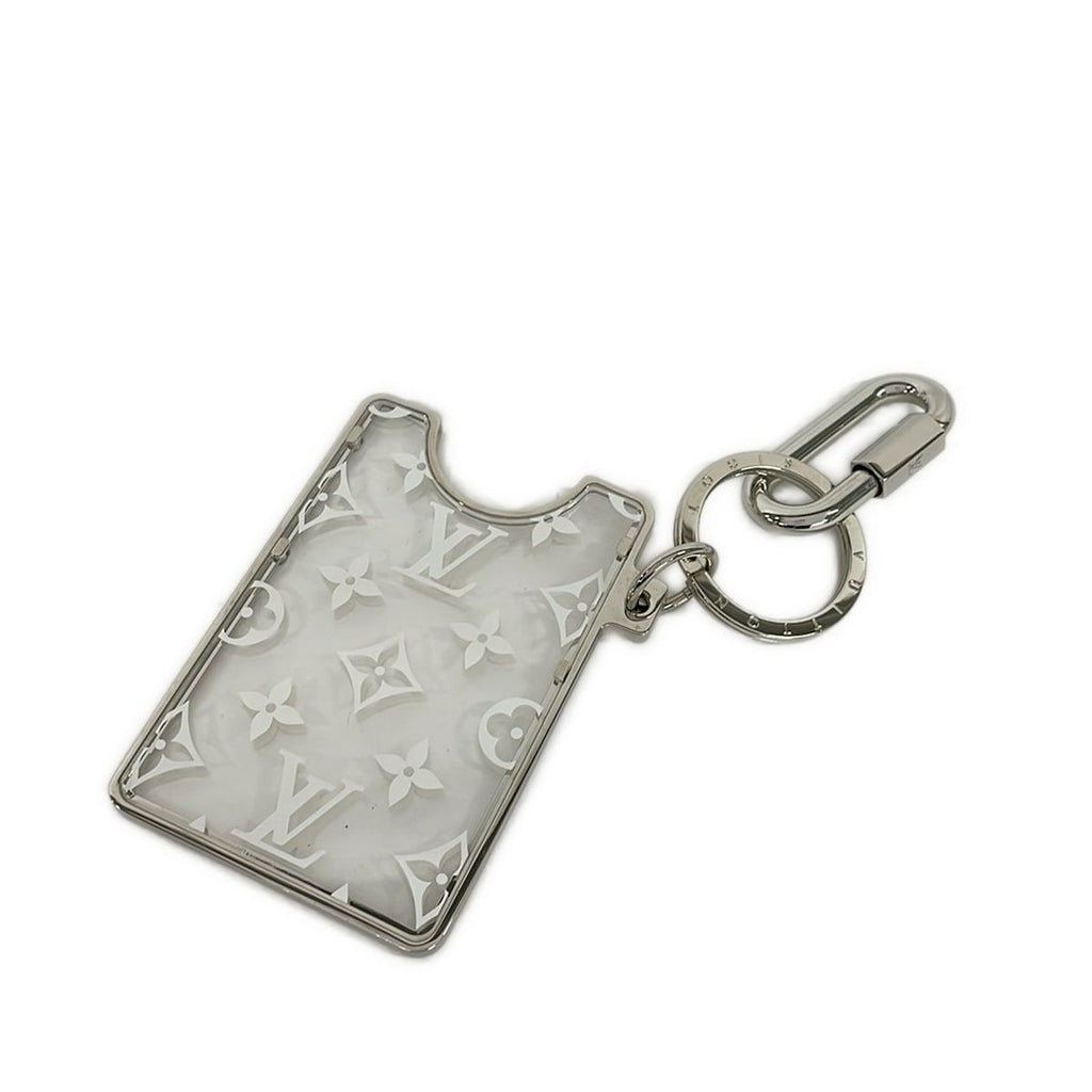 Louis Vuitton Key Holder Porte Cles Rythme ID Clear White
