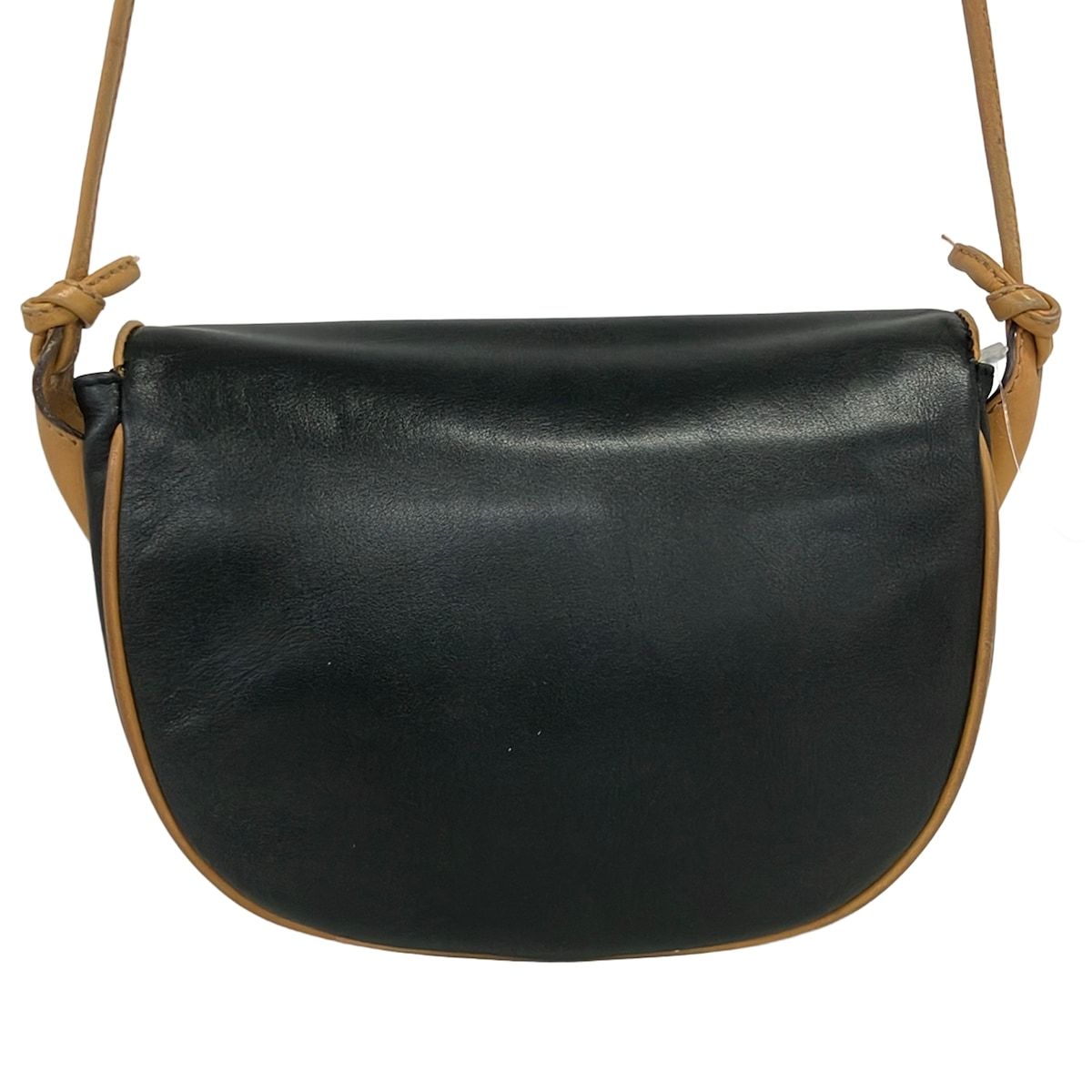 Celine Shoulder Bag Black Beige Leather — view 3