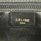 Celine Shoulder Bag Black Beige Leather — view 8