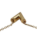 Louis Vuitton Necklace Essential Logo Gold — view 5