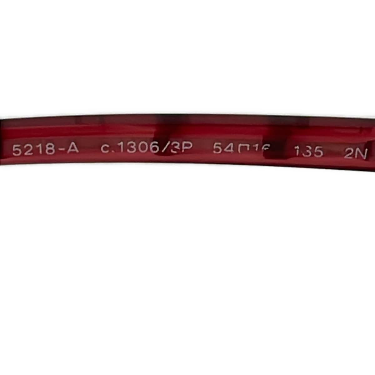 Chanel Sunglasses Bordeaux Silver CC Logo Eyewear — view 5