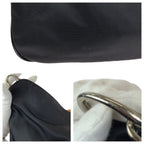 Gucci Bamboo Black Silver Nylon 001 Shoulder — view 5