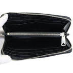 Bottega Veneta Intrecciato Piccolo Zip Around Wallet Black — view 4