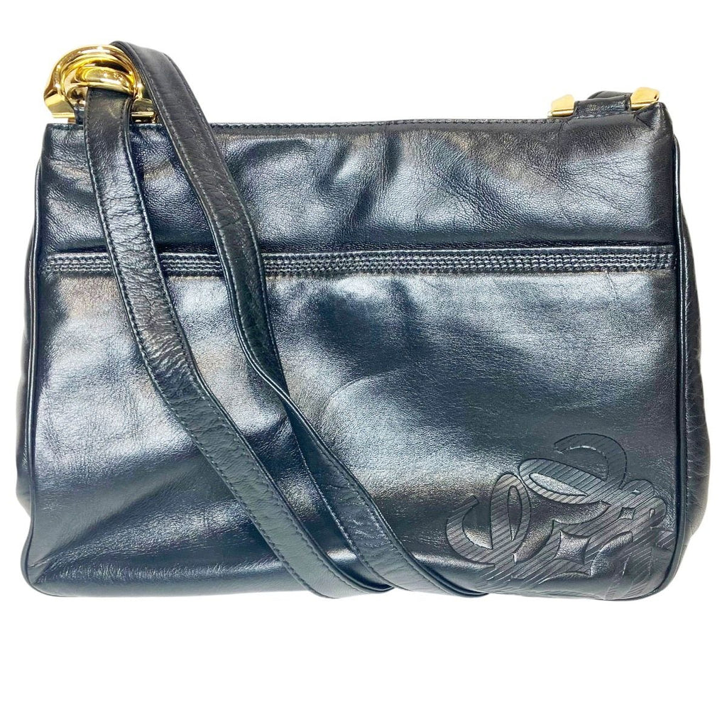 Loewe Anagram Shoulder Bag Leather