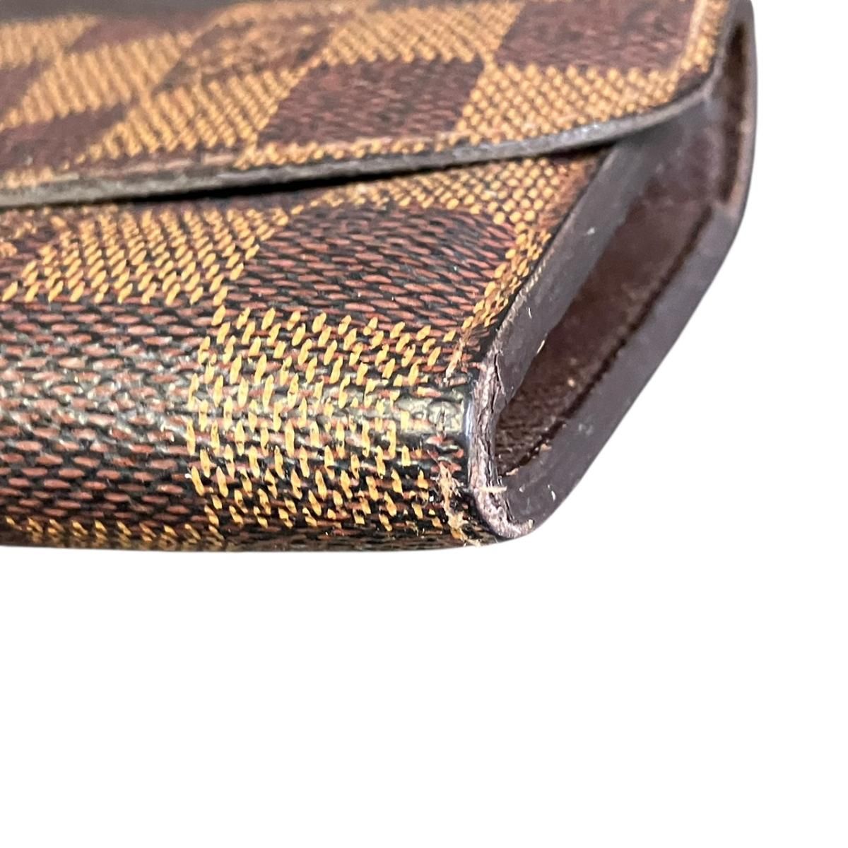 Louis Vuitton Portefeuille Emily Damier Wallet Canvas — view 5