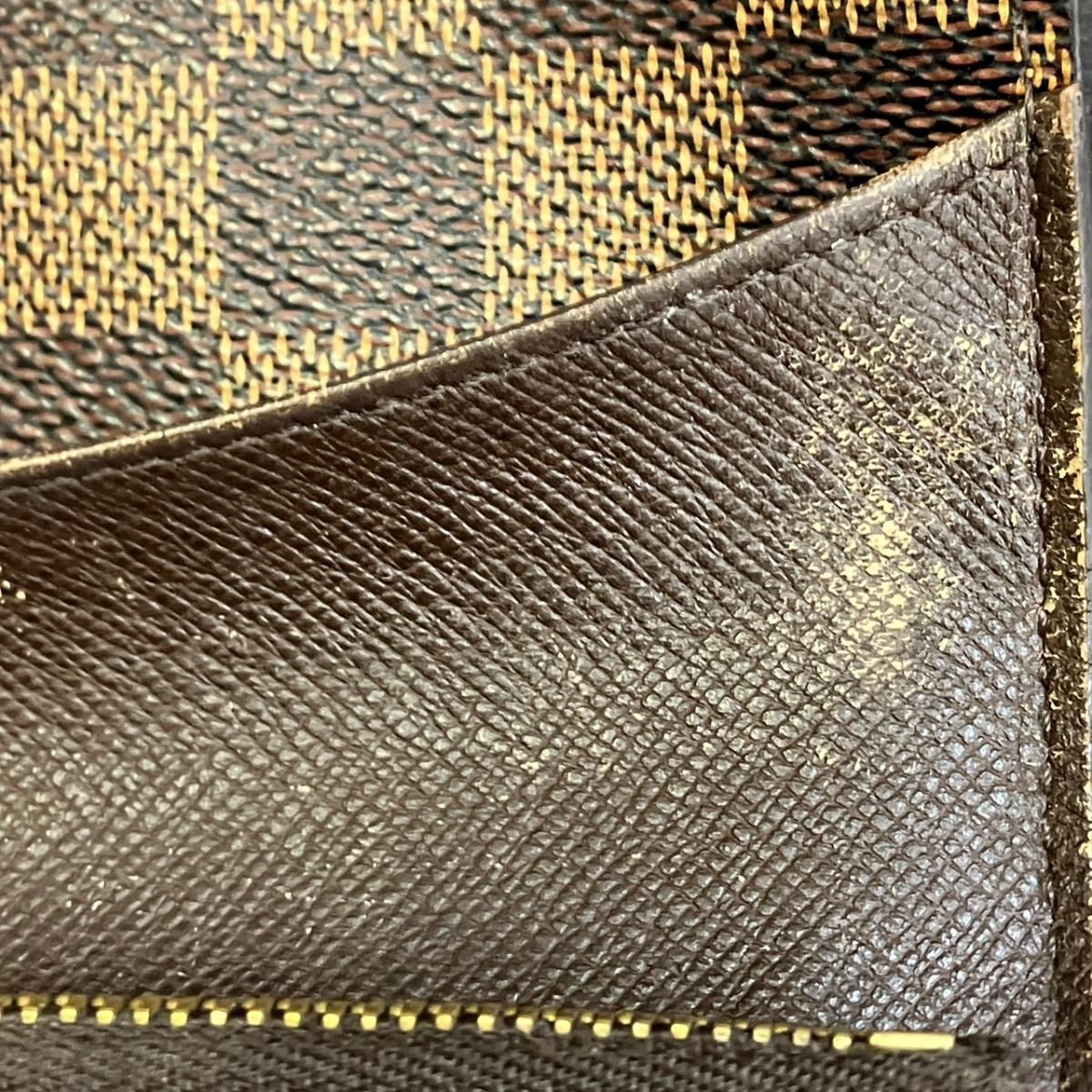 Louis Vuitton Portefeuille Emily Damier Wallet Canvas — view 6