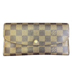 Louis Vuitton Portefeuille Emily Damier Wallet Canvas