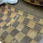 Louis Vuitton Portefeuille Emily Damier Wallet Canvas — view 7