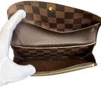 Louis Vuitton Portefeuille Emily Damier Wallet Canvas — view 3