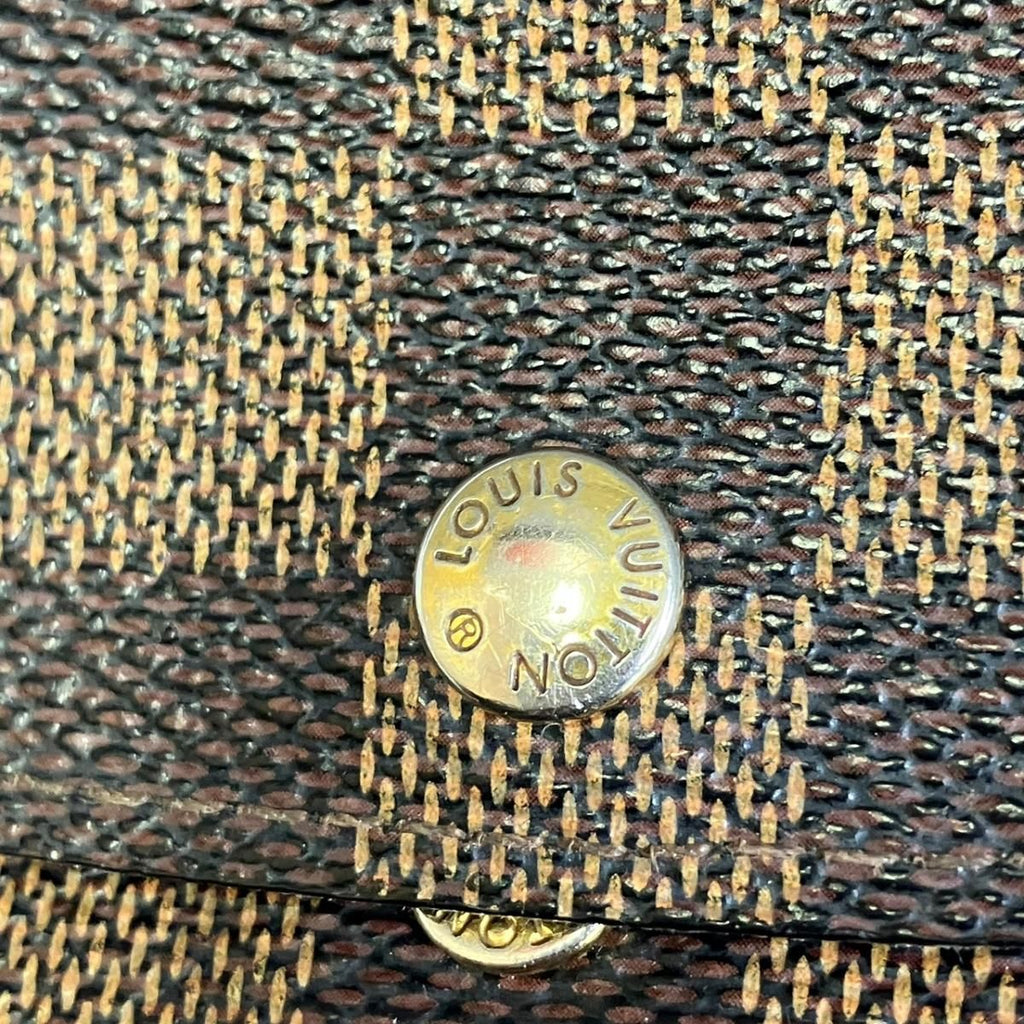 Louis Vuitton Portefeuille Emily Damier Wallet Canvas — view 8