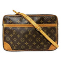 Louis Vuitton Trocadero 30 Monogram Shoulder Bag Leather Canvas