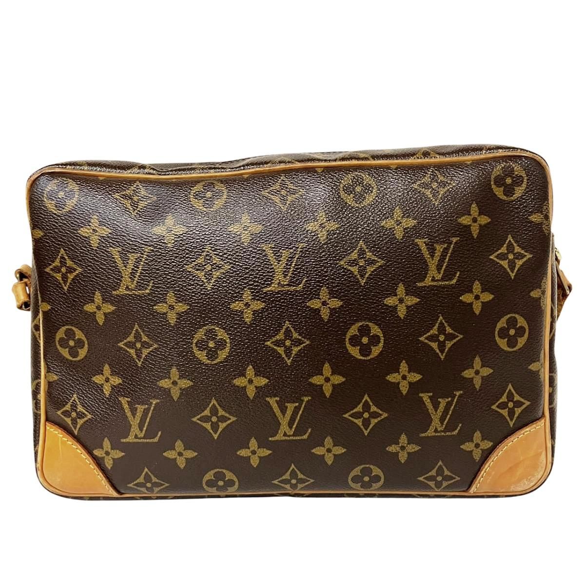 Louis Vuitton Trocadero 30 Monogram Shoulder Bag Leather Canvas — view 2