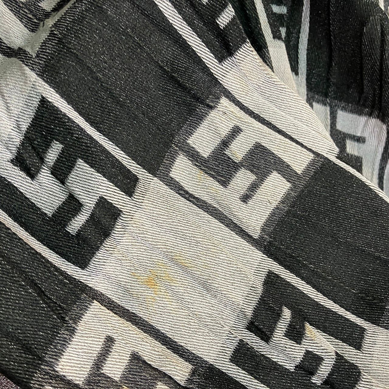 Fendi Shawl Wool Silk Scarf — view 8