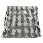 Fendi Shawl Wool Silk Scarf — view 2