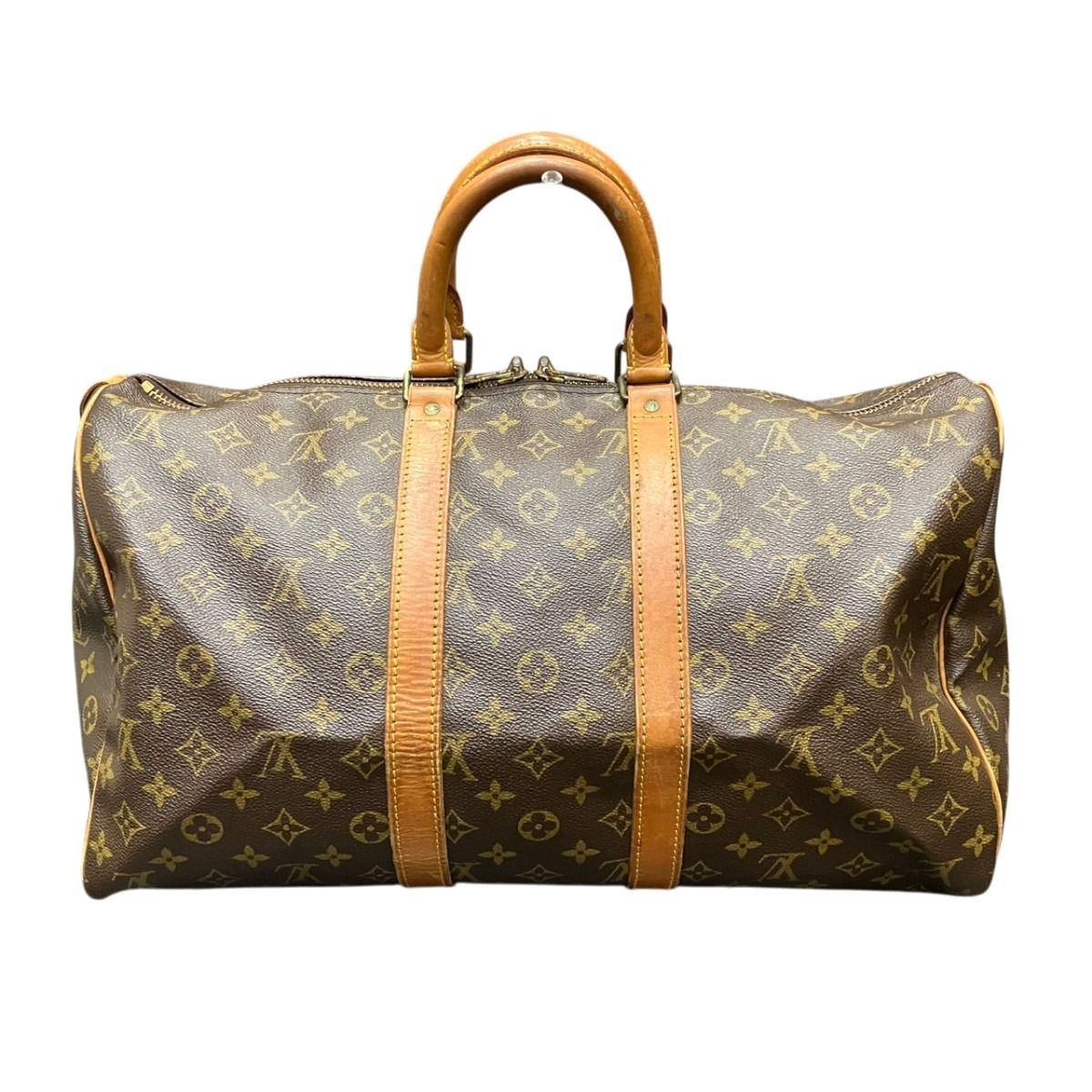 Louis Vuitton Keepall 45 Monogram Boston — view 2