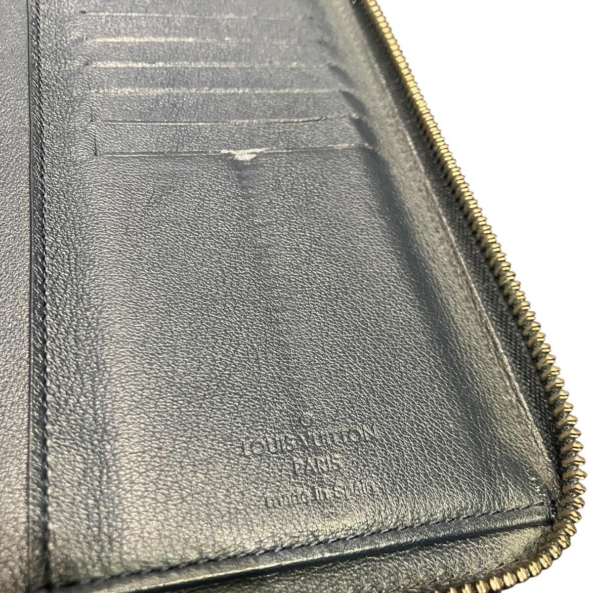 Louis Vuitton Zippy Wallet Vertical Taiga Leather — view 8