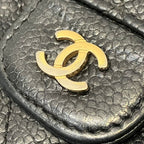Chanel Quilted Wallet Caviar Leather — view 7