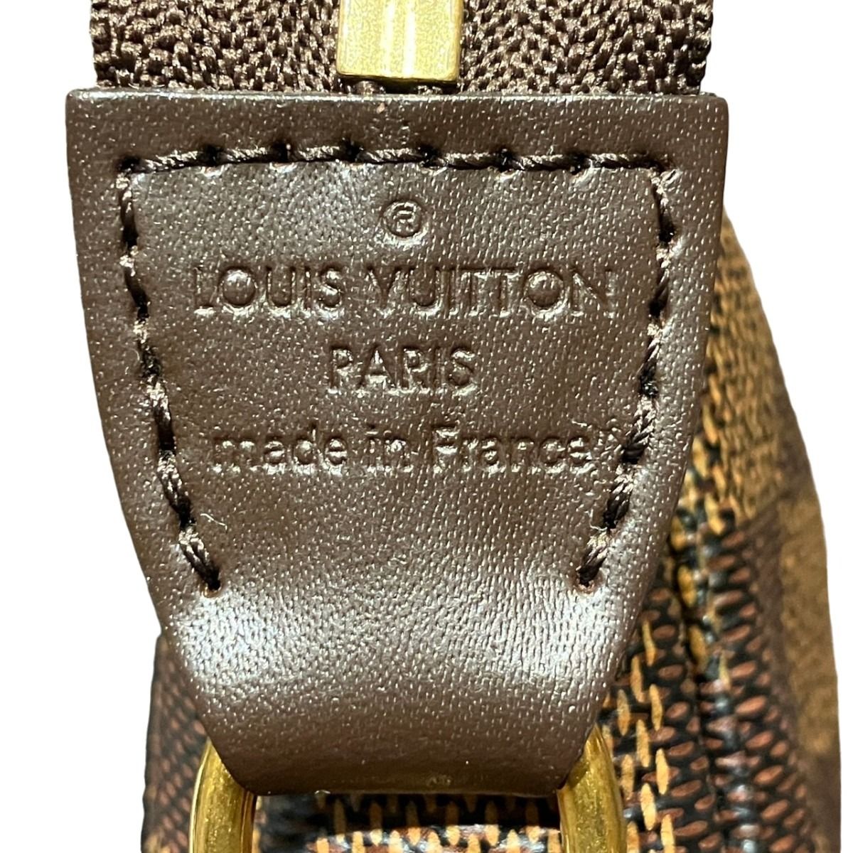 Louis Vuitton Accessoire Damier Pochette Canvas Shoulder — view 4