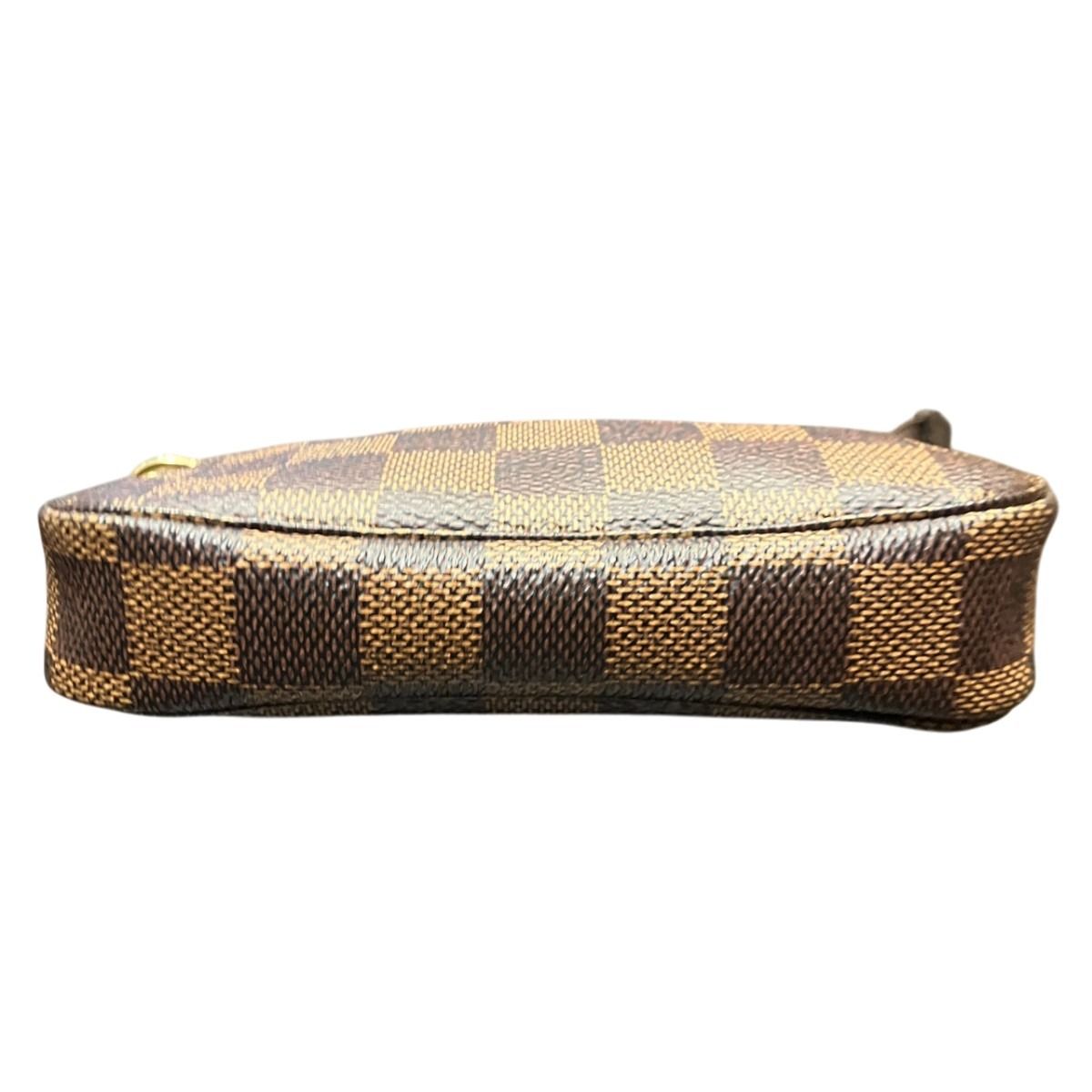 Louis Vuitton Accessoire Damier Pochette Canvas Shoulder — view 3