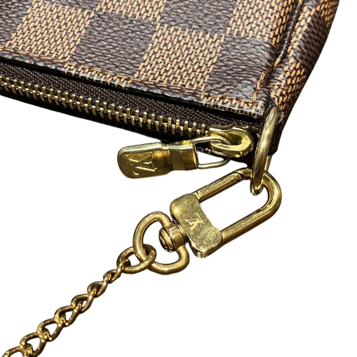 Louis Vuitton Accessoire Damier Pochette Canvas Shoulder — view 7