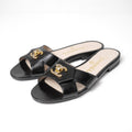 Chanel Sandals 36 CC Logo Turnlock Decoration