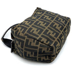 Fendi Zukka 099 Handbag Pouch Nylon Brown Khaki — view 3