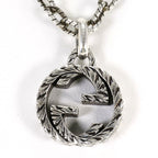 Gucci Interlocking 925 Sterling Silver Necklace 44 cm — view 3