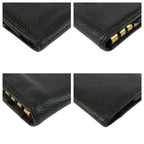 Chanel CC Logo Black Gold Leather Key Case 6 Rows Key Holder — view 6