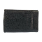 Chanel CC Logo Black Gold Leather Key Case 6 Rows Key Holder — view 2