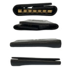 Chanel CC Logo Black Gold Leather Key Case 6 Rows Key Holder — view 8