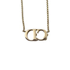 Dior Necklace CD Logo Pearl Gold — view 4