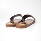 Louis Vuitton Sandals 37 Monogram Flat — view 3