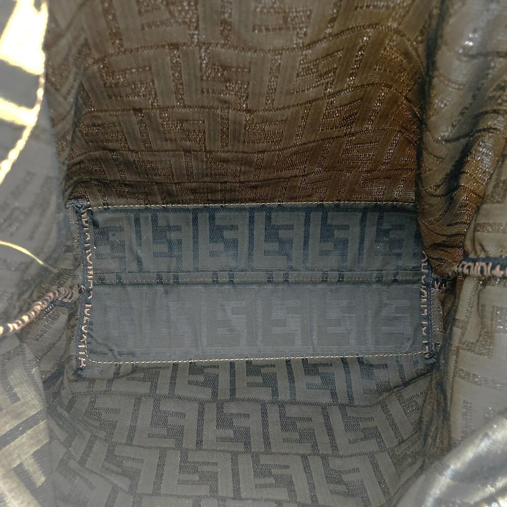 Fendi Zucca 008 Tote Shoulder Bag Nairobi Brown — view 6