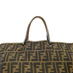 Fendi Zucca 008 Tote Shoulder Bag Nairobi Brown — view 5