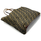 Fendi Zucca 008 Tote Shoulder Bag Nairobi Brown — view 3