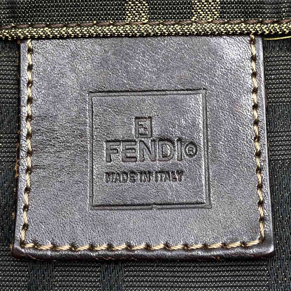 Fendi Zucca 008 Tote Shoulder Bag Nairobi Brown — view 7