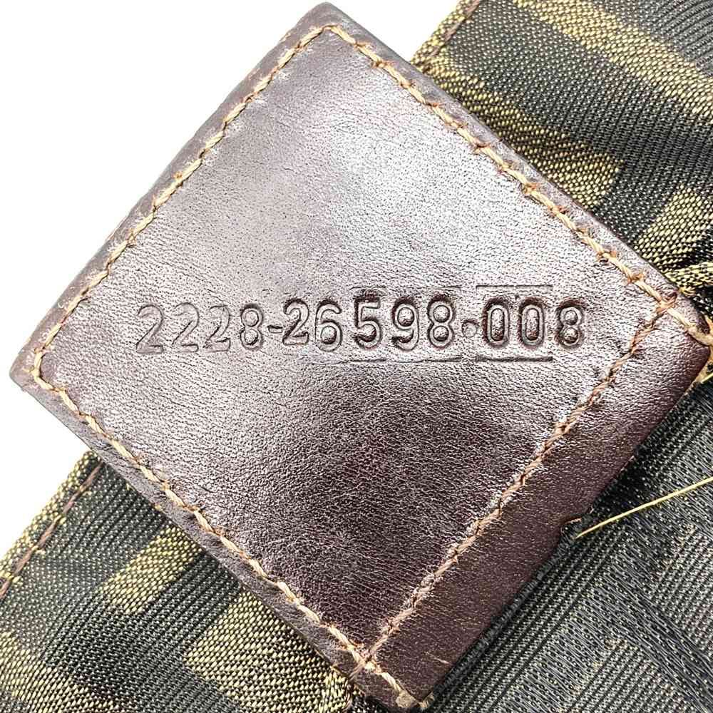 Fendi Zucca 008 Tote Shoulder Bag Nairobi Brown — view 8