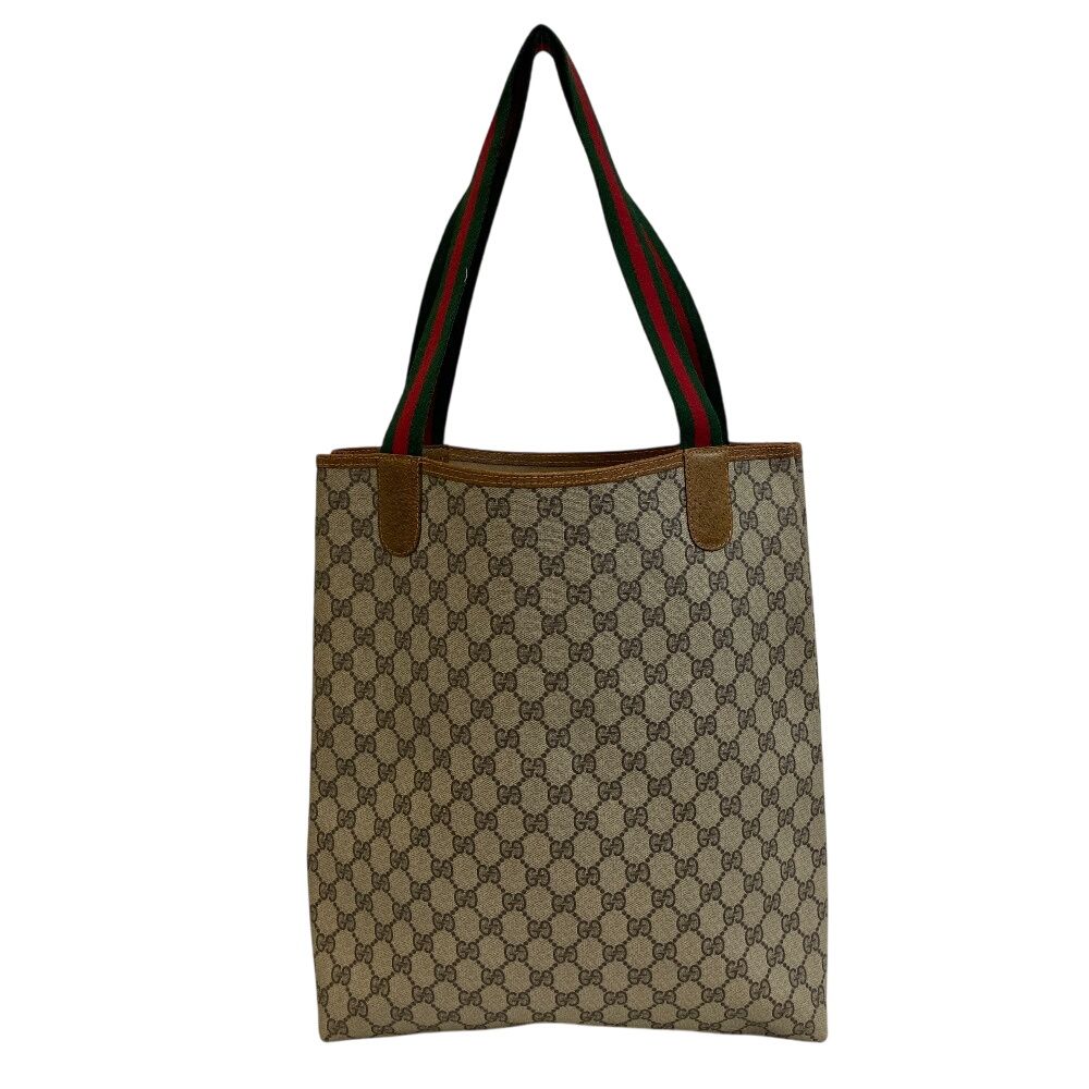 Gucci Vintage Shoulder Bag Sherry Line GG Pattern — view 2