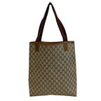 Gucci Vintage Shoulder Bag Sherry Line GG Pattern — view 2