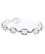 Hermes Bracelet Bangle Silver
