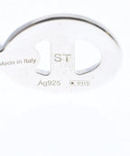 Hermes Bracelet Bangle Silver — view 5