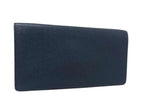 Louis Vuitton Wallet Taiga Portefeuille Long Ocean Leather Bifold Billfold