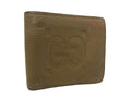 Gucci Bifold Wallet Jumbo GG Coin Brown Leather